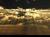 dark ocean skies