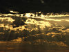 dark ocean skies