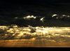 dark ocean skies
