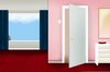 Empty room pink
