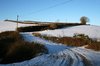 Snowy country lane 1