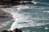 Wave-beaten spot