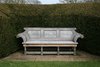 Ornate garden bench