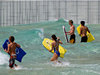 fun in the wave pool
