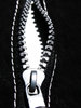 black zipper