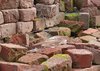 Pile of Used Bricks