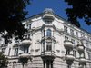 decorative white facade