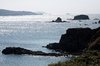 Ocean & rock layers