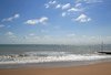 Beach and breakwater