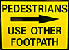 walk that way - not this way