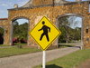 People crossing all the time