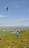 Flying a kite