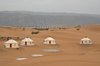 Desert yurts