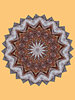 rocky colours mandala