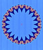 blue tooth circle