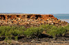 onshore rubble & rocks