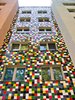 colourful squared facade