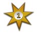 Nr 1 badge