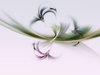Abstract Feather Dance Backgro