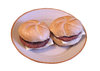 Homemade burgers