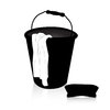 Bucket, floorcloth and brush
