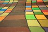Colourful cross