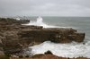 Stormy sea