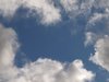 Opening in the clouds