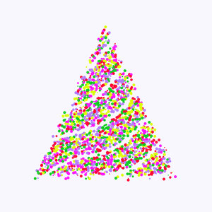 Colourful Christmas Tree