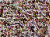 coloured tubular  latticework1