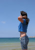 standing by the sea