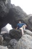 Me on the rocks