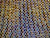 blue round tiles texture