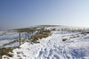 Walkers in the snow
