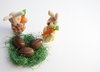 Easter Bunnies Chocolate Eggs