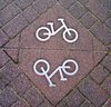 bike route sign