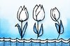 three tulips