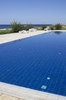 Swimming pool and loungers