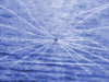 spidery cracked glass window