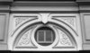 ornate window frame