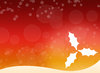 Christmas leafs 3 - Red