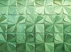 green metal trefoil texture