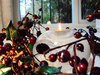 Christmas Candle in Window