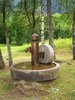 stone fountain