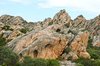 Strange rock formations