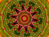veggie slice pizza abstract1