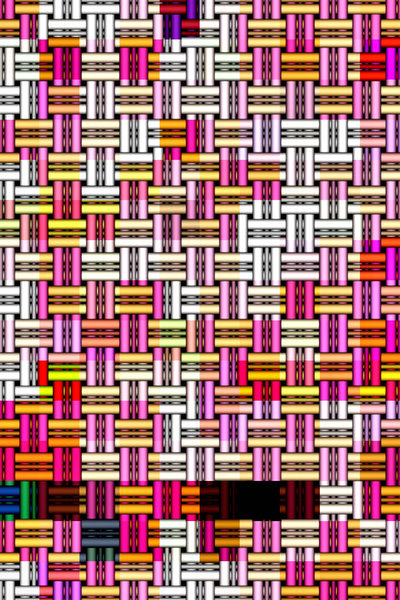 interlaced tubes1: abstract backgrounds, textures, patterns, geometric patterns, shapes and perspectives from altering and manipulating images