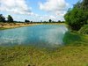 Blue pond