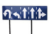 Lane sign
