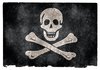 Jolly Roger Grunge Flag